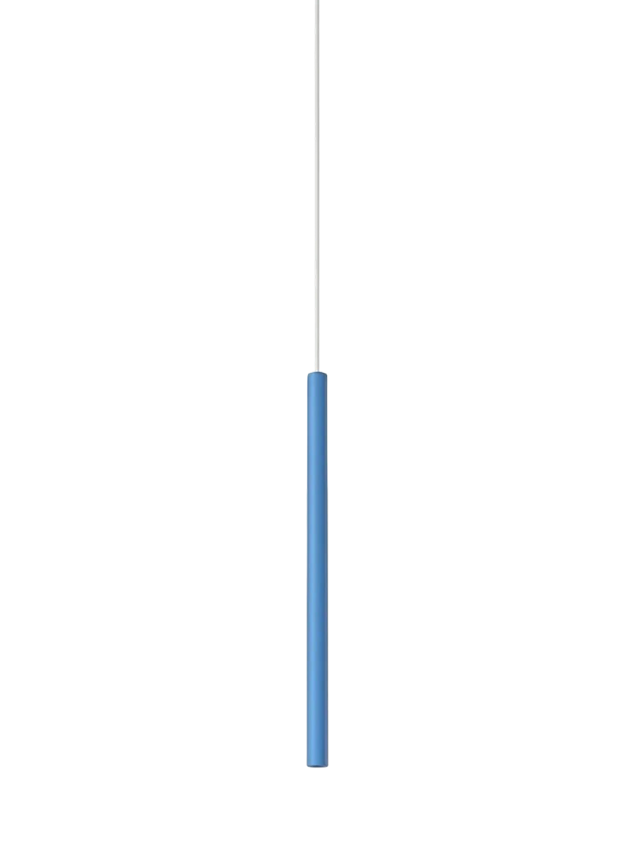 
Design Pendellampe „Pastelo“, 1-flammig - Hellblau