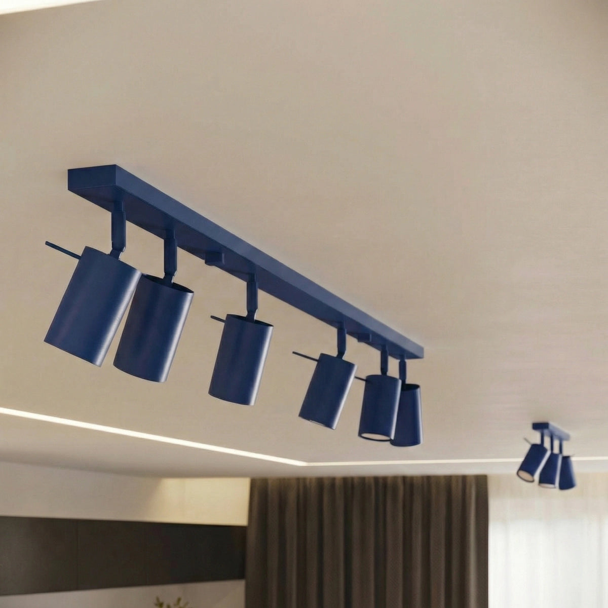 
Design Wandlampe „Ring“ - Ultramarine