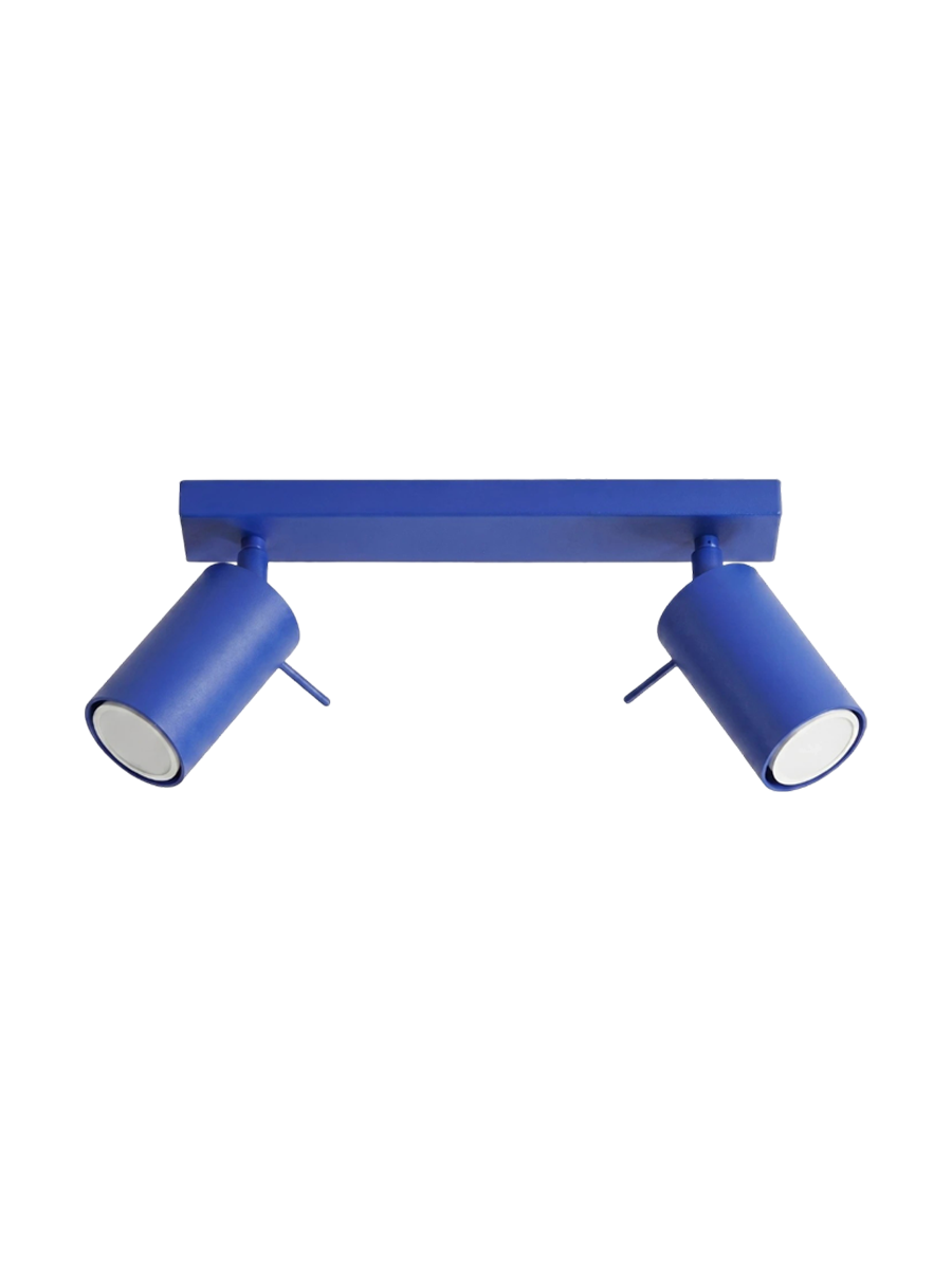 
Design Deckenlampe „Ring“ 2-flammig - Salbeigrün
