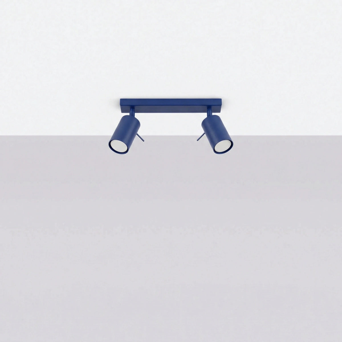 
Design Deckenlampe „Ring“ 2-flammig - Ultramarine