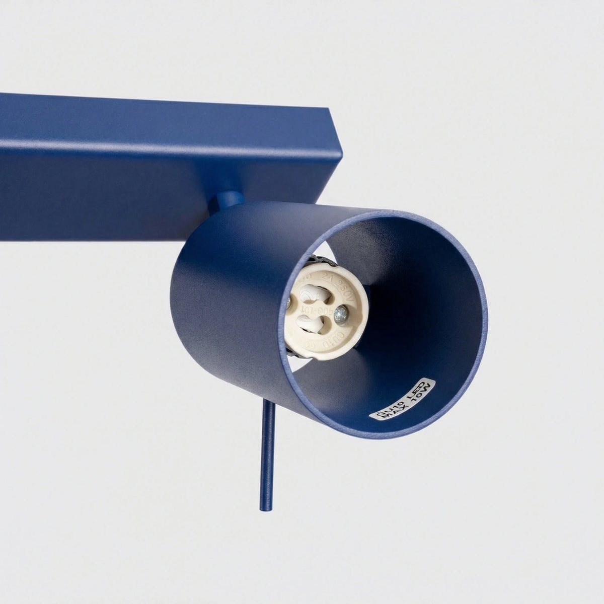 
Design Deckenlampe „Ring“ 2-flammig - Ultramarine