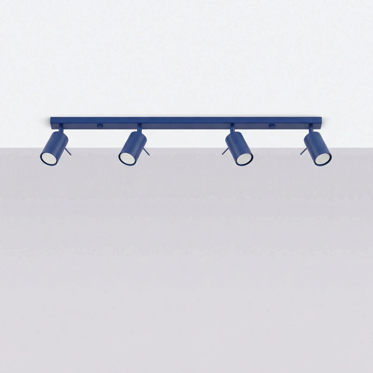 
Design Deckenlampe „Ring“ 4-flammig (linear) - Ultramarine