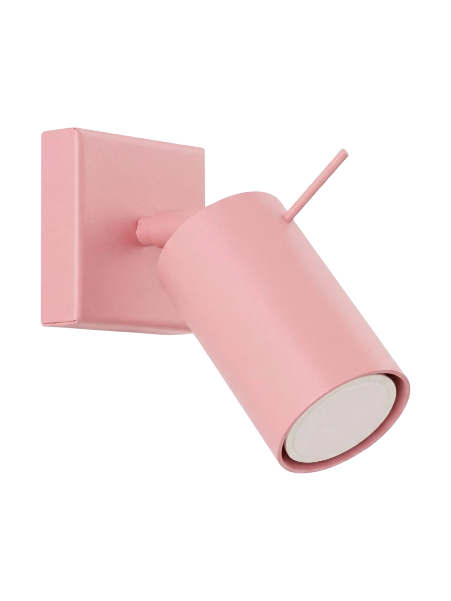 
Lampada da parete di design «Ring» - Rosa