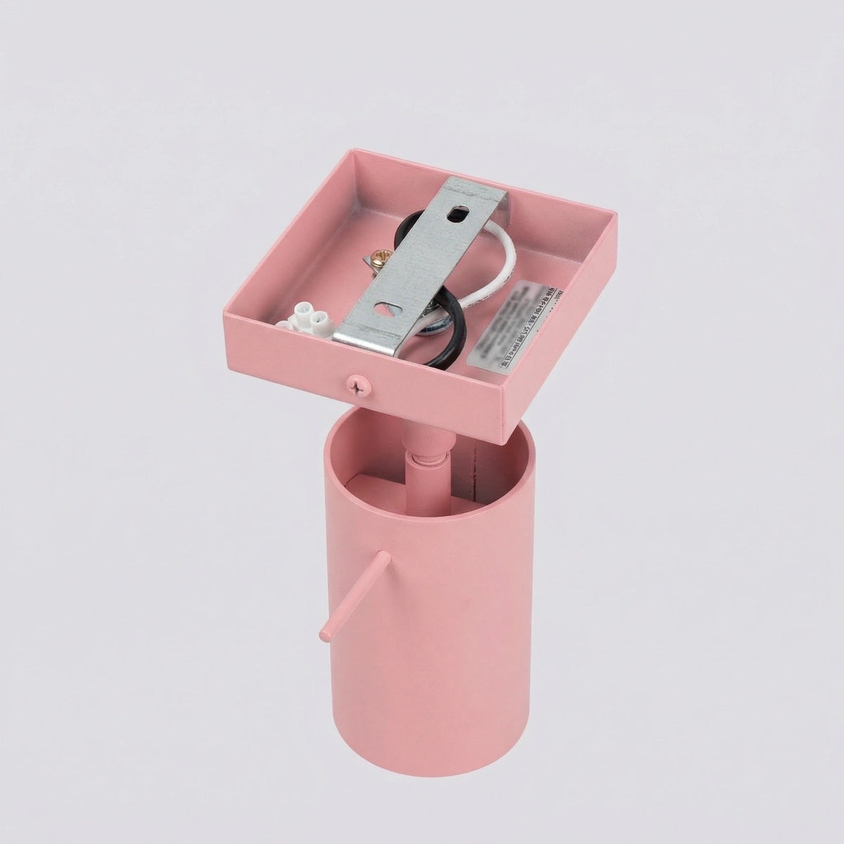 
Design Wandlampe „Ring“ - Rosa