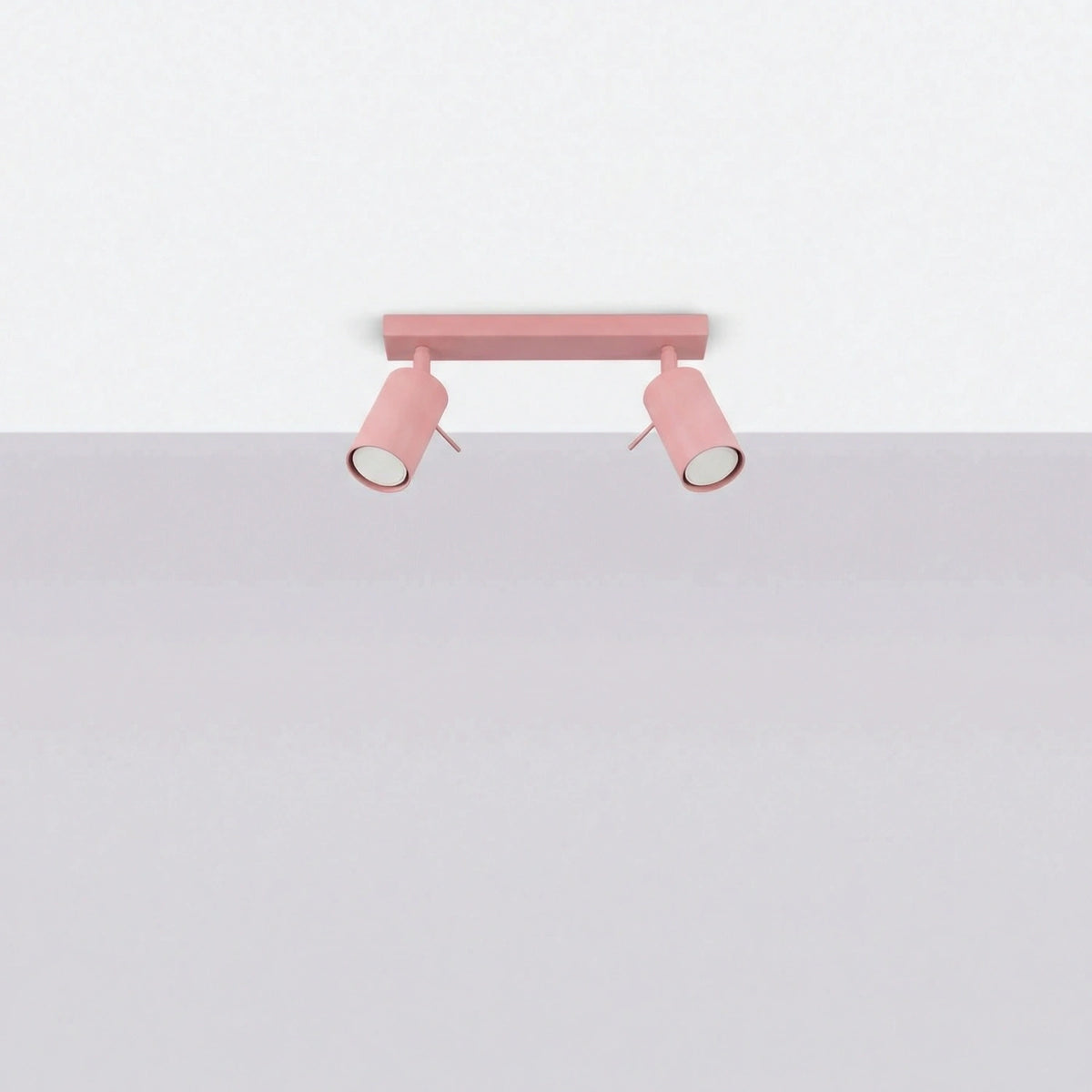 
Lampada da soffitto di design «Ring» a 2 luci - Rosa