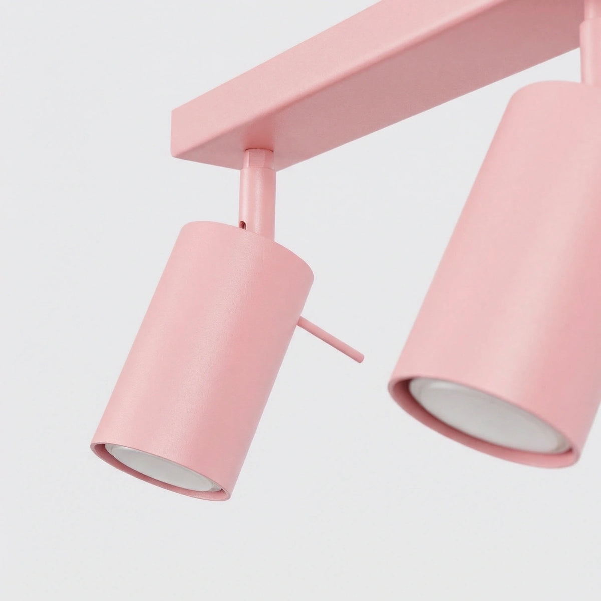 
Design Deckenlampe „Ring“ 4-flammig (linear) - Rosa