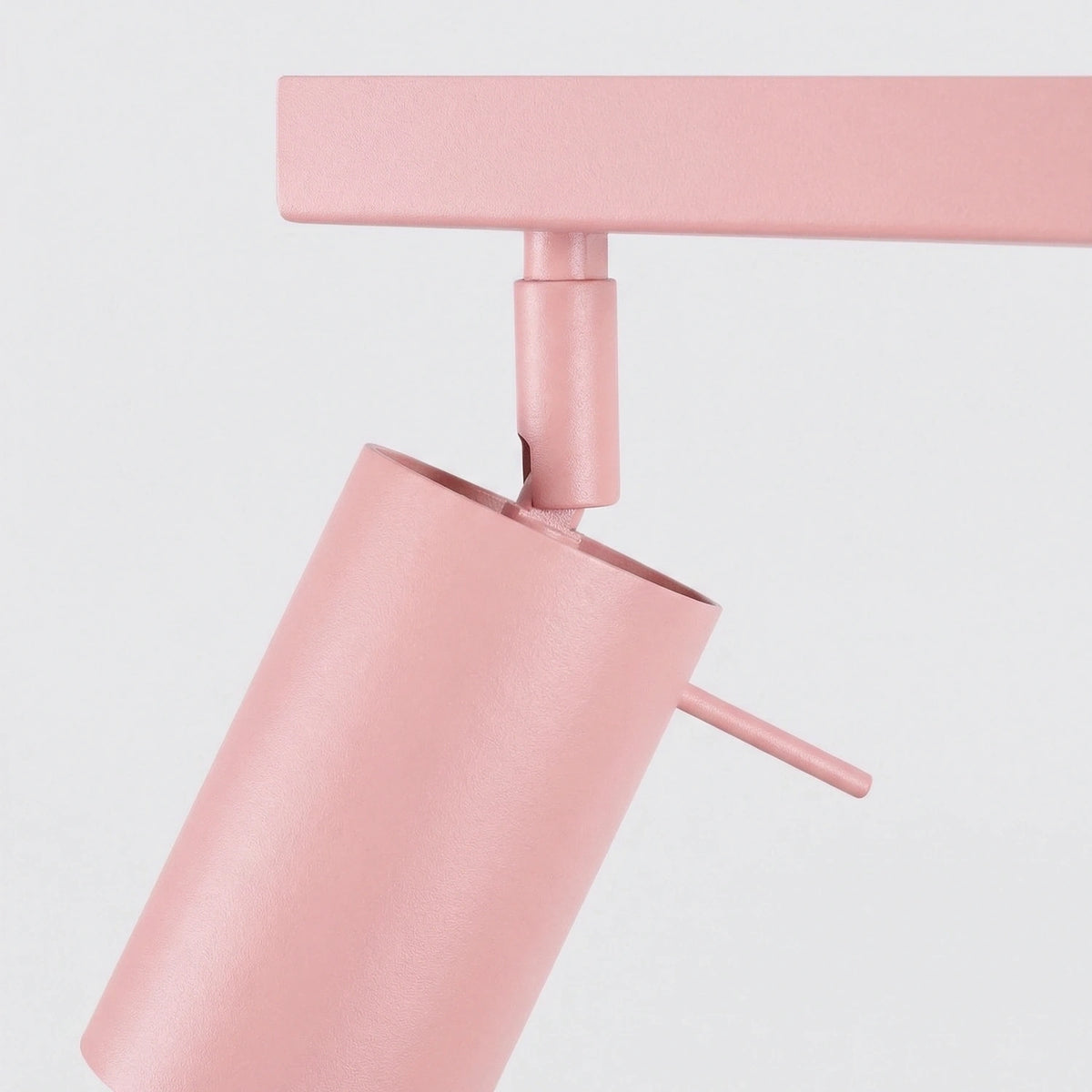 
Design Deckenlampe „Ring“ 4-flammig (linear) - Rosa