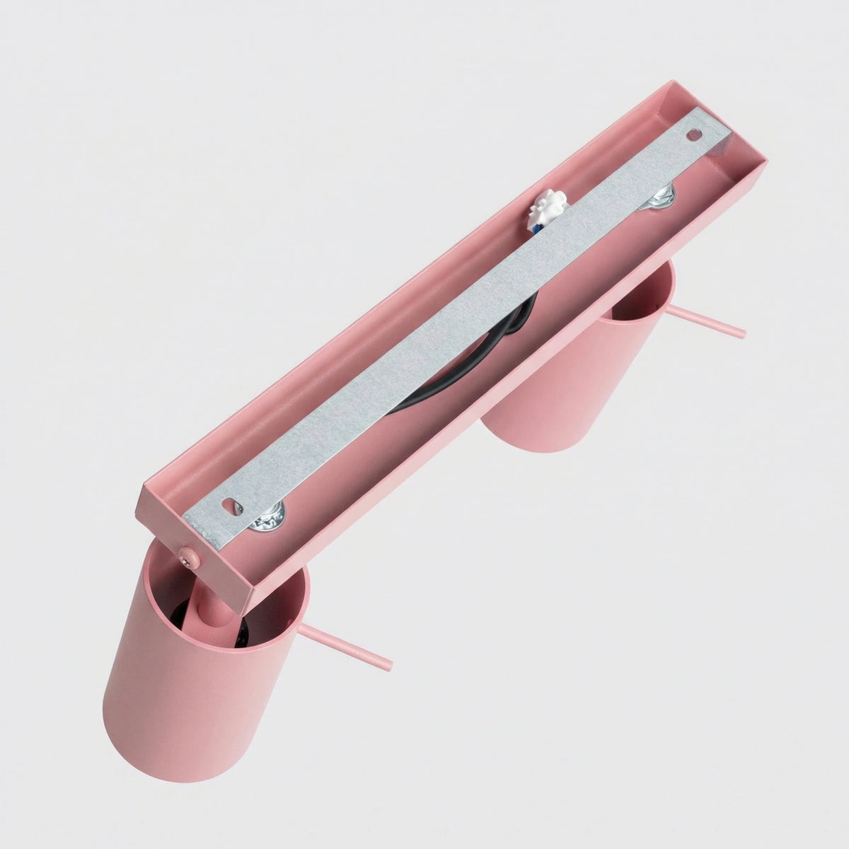 
Design Deckenlampe „Ring“ 6-Flammig (linear) - Rosa