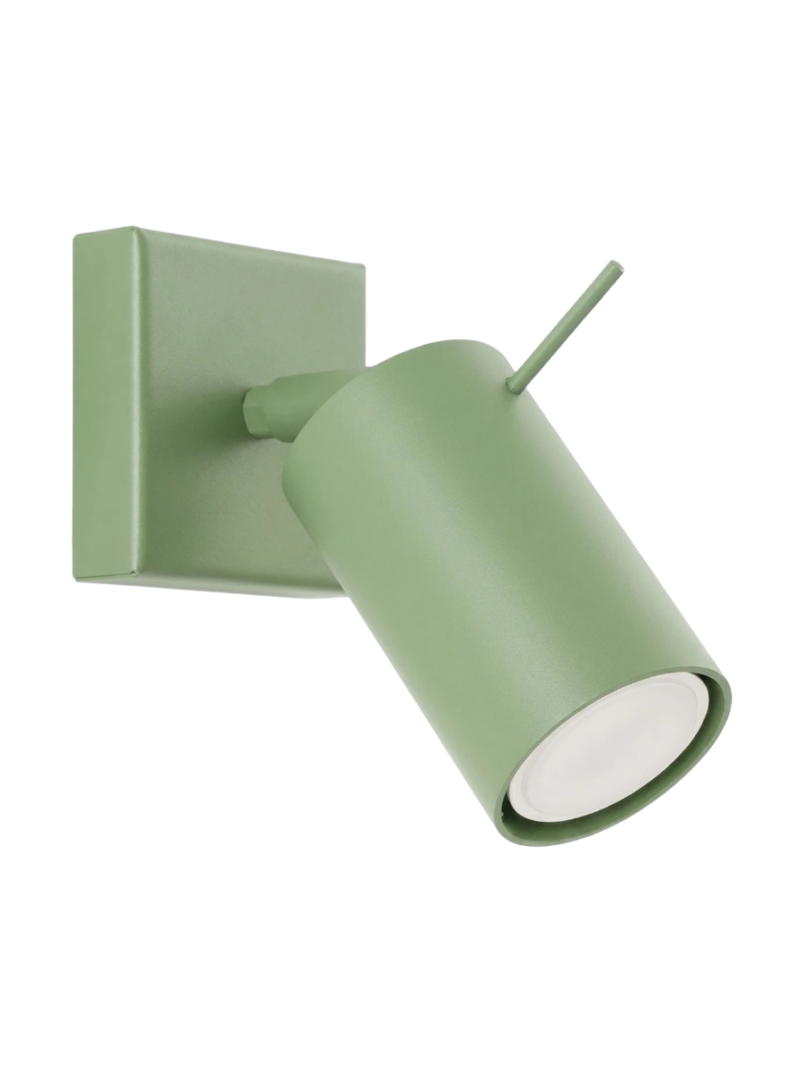 
Lampada da parete di design «Ring» - Verde salvia