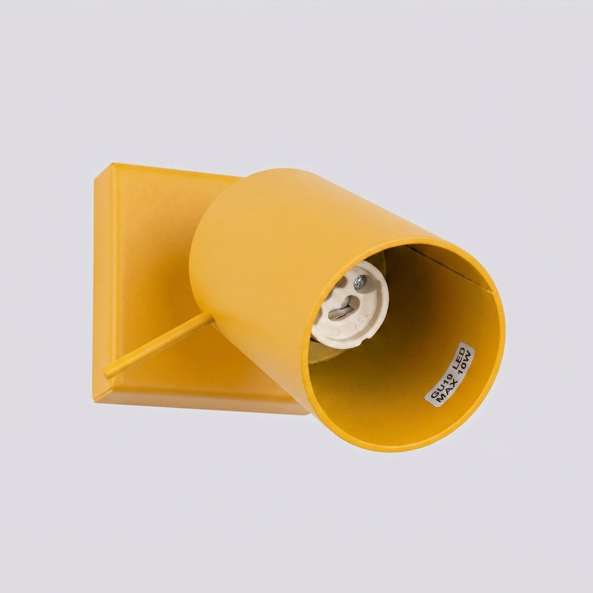 
Lampada da parete di design «Ring» - Giallo