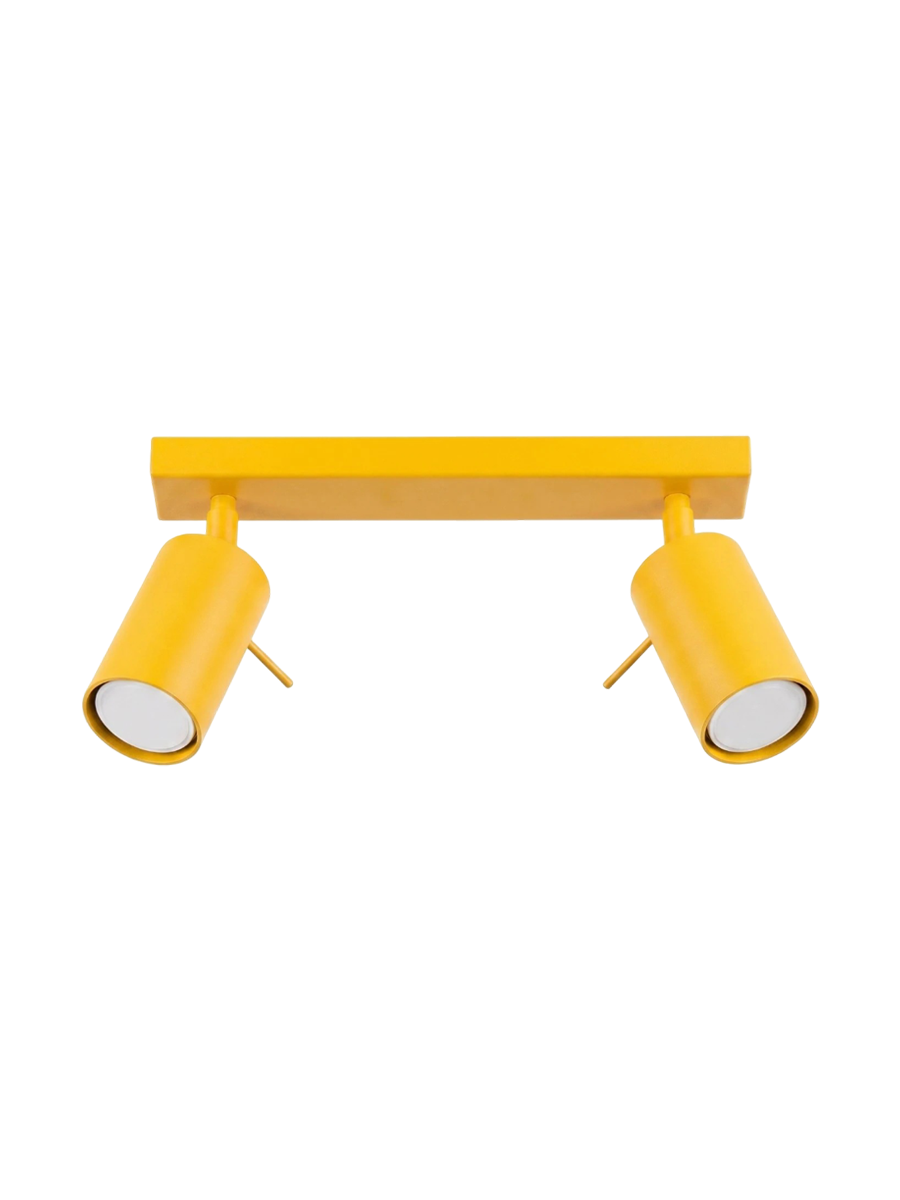 
Design Deckenlampe „Ring“ 2-flammig - Salbeigrün