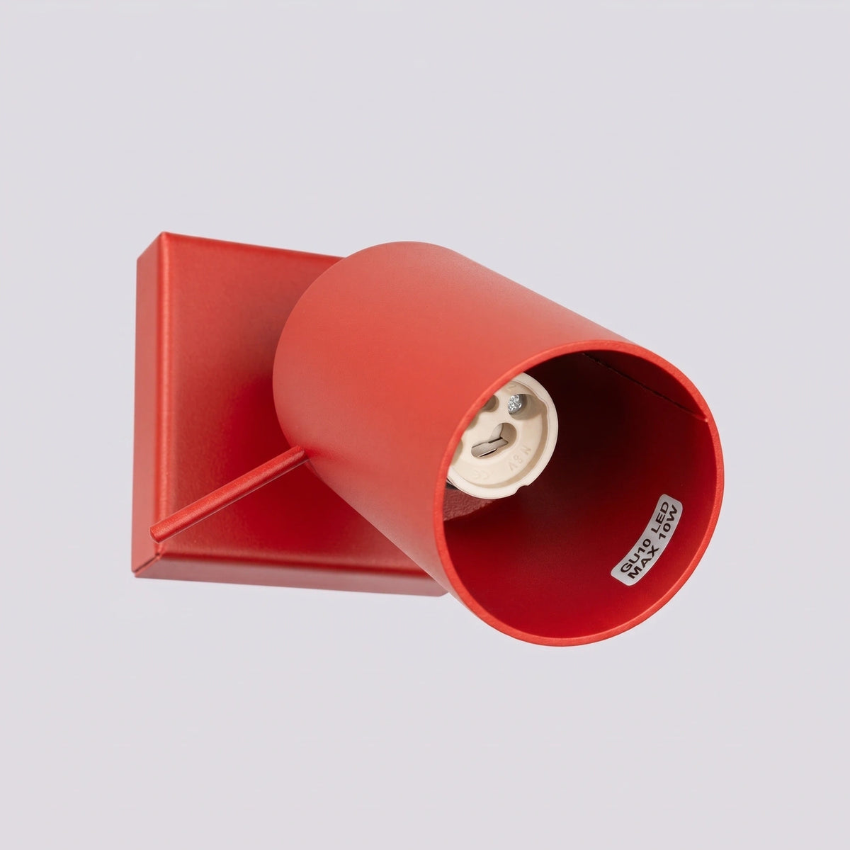 
Lampada da parete di design «Ring» - Rosso