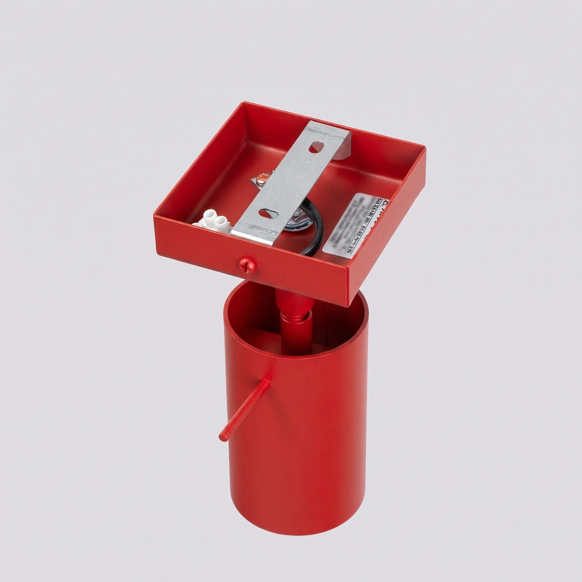 
Lampada da parete di design «Ring» - Rosso