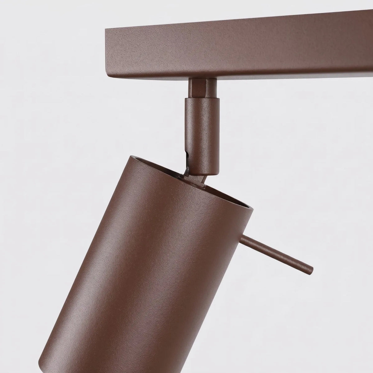 
Design Deckenlampe „Ring“ 4-flammig (linear) - Braun