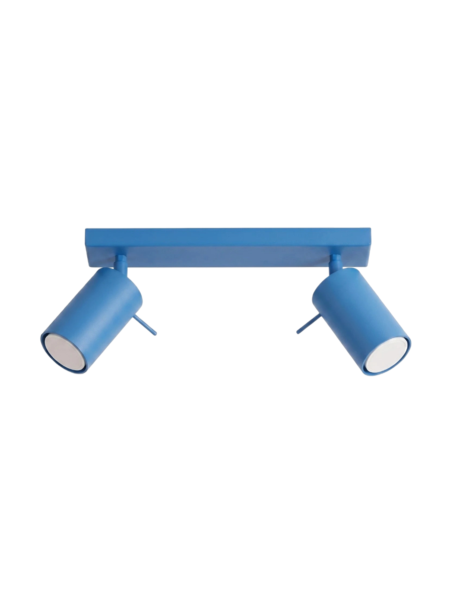 
Design Deckenlampe „Ring“ 2-flammig - Salbeigrün