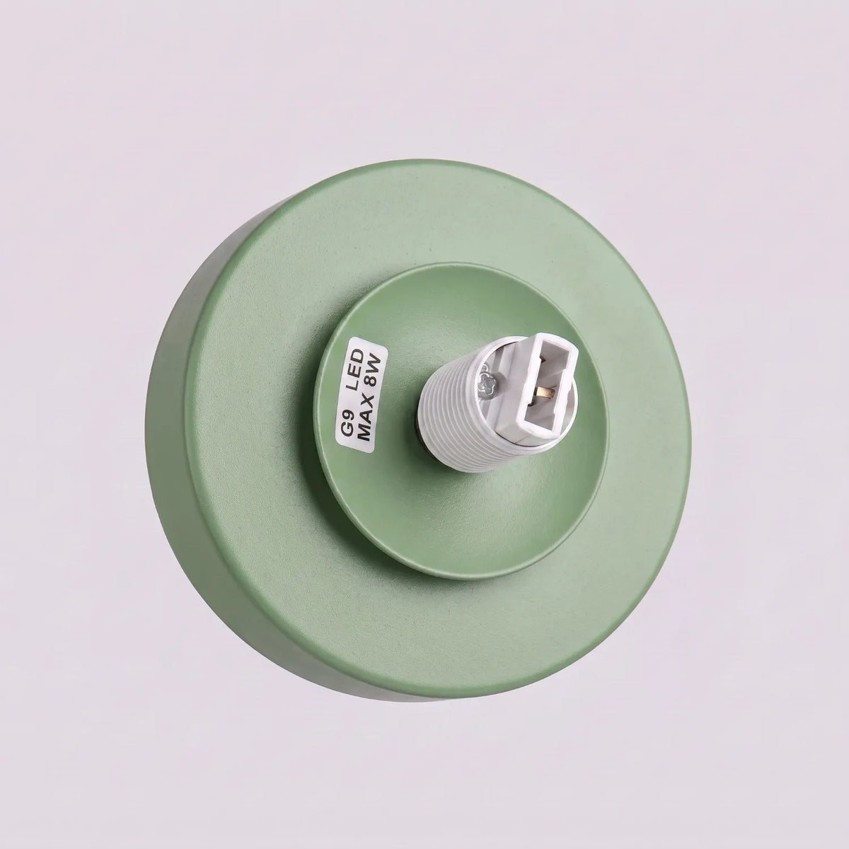 
"Yoli" Designer Wall Lamp - Sage green