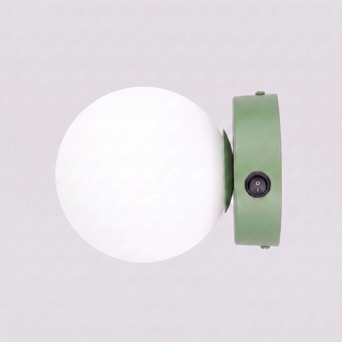 
"Yoli" Designer Wall Lamp - Sage green