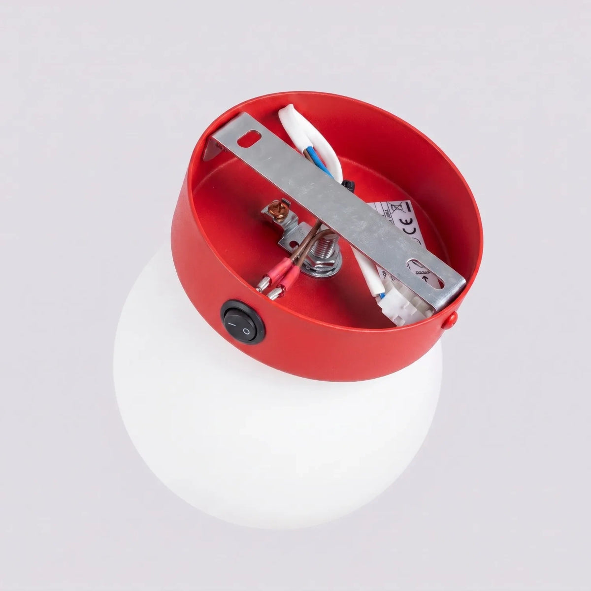 
Lampada da parete di design «Yoli» - Rosso