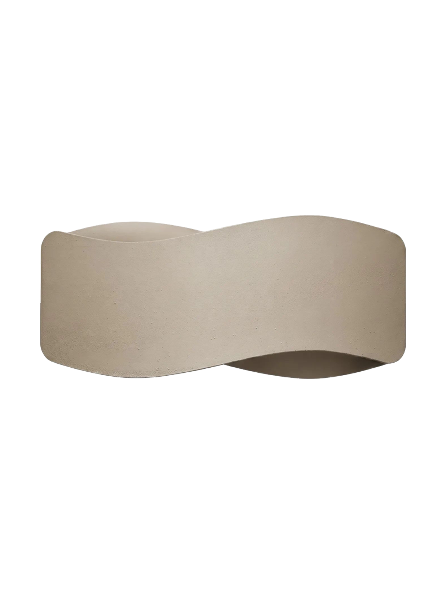
Design Wandlampe „Tila“ 30 - Taupe