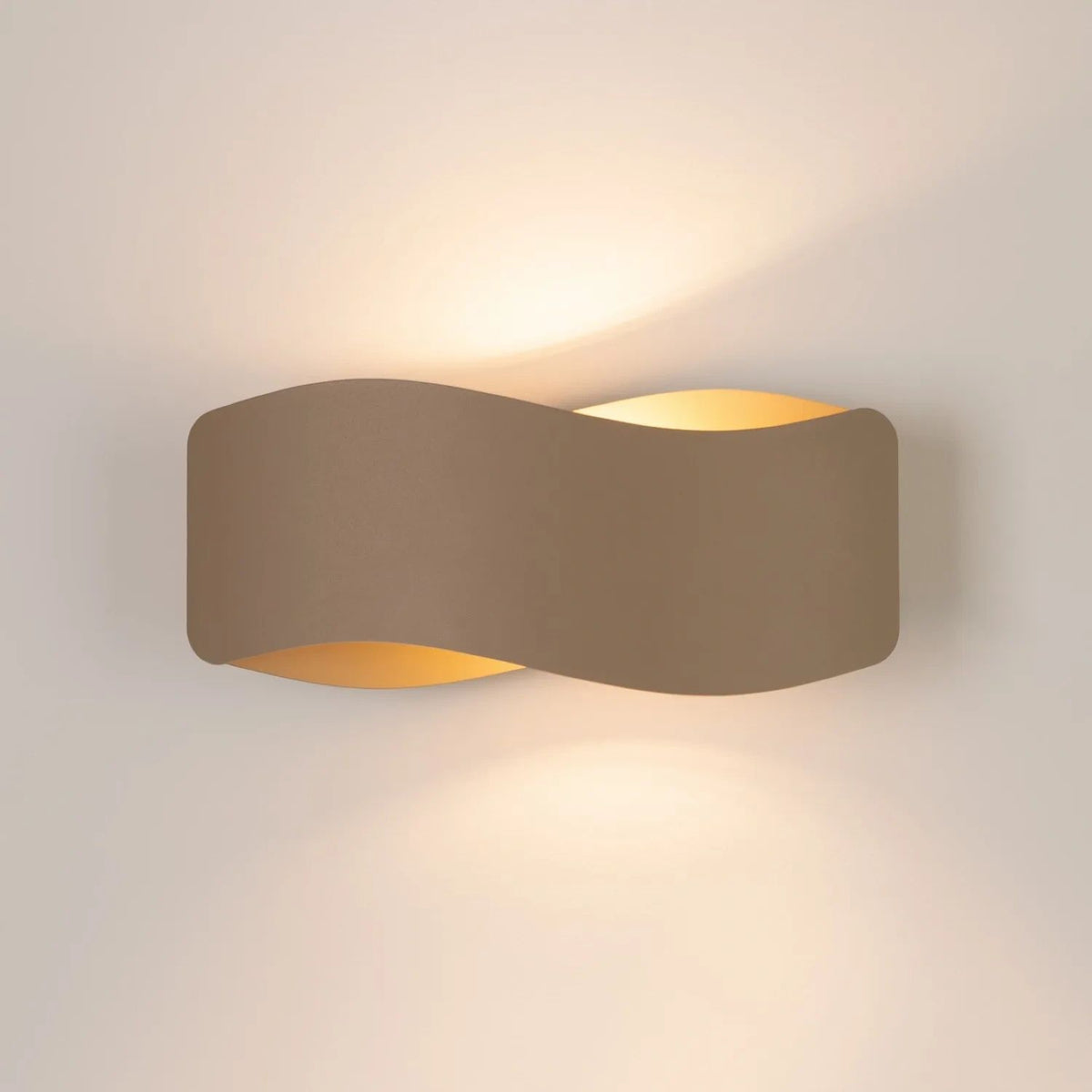 
Design Wandlampe „Tila“ 30 - Taupe