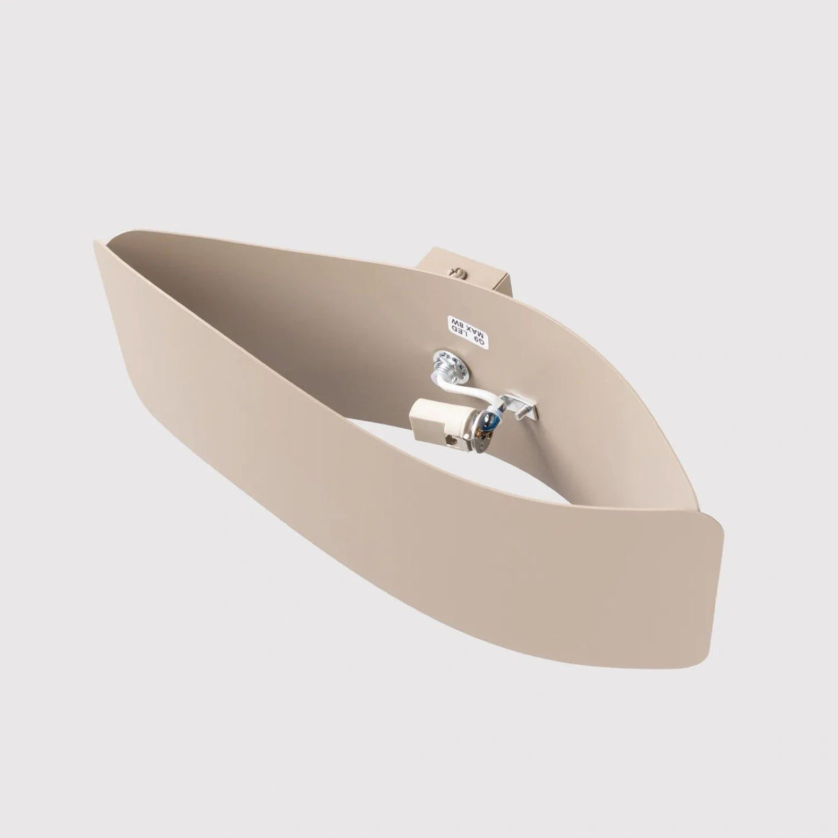 
Design Wandlampe „Tila“ 30 - Taupe
