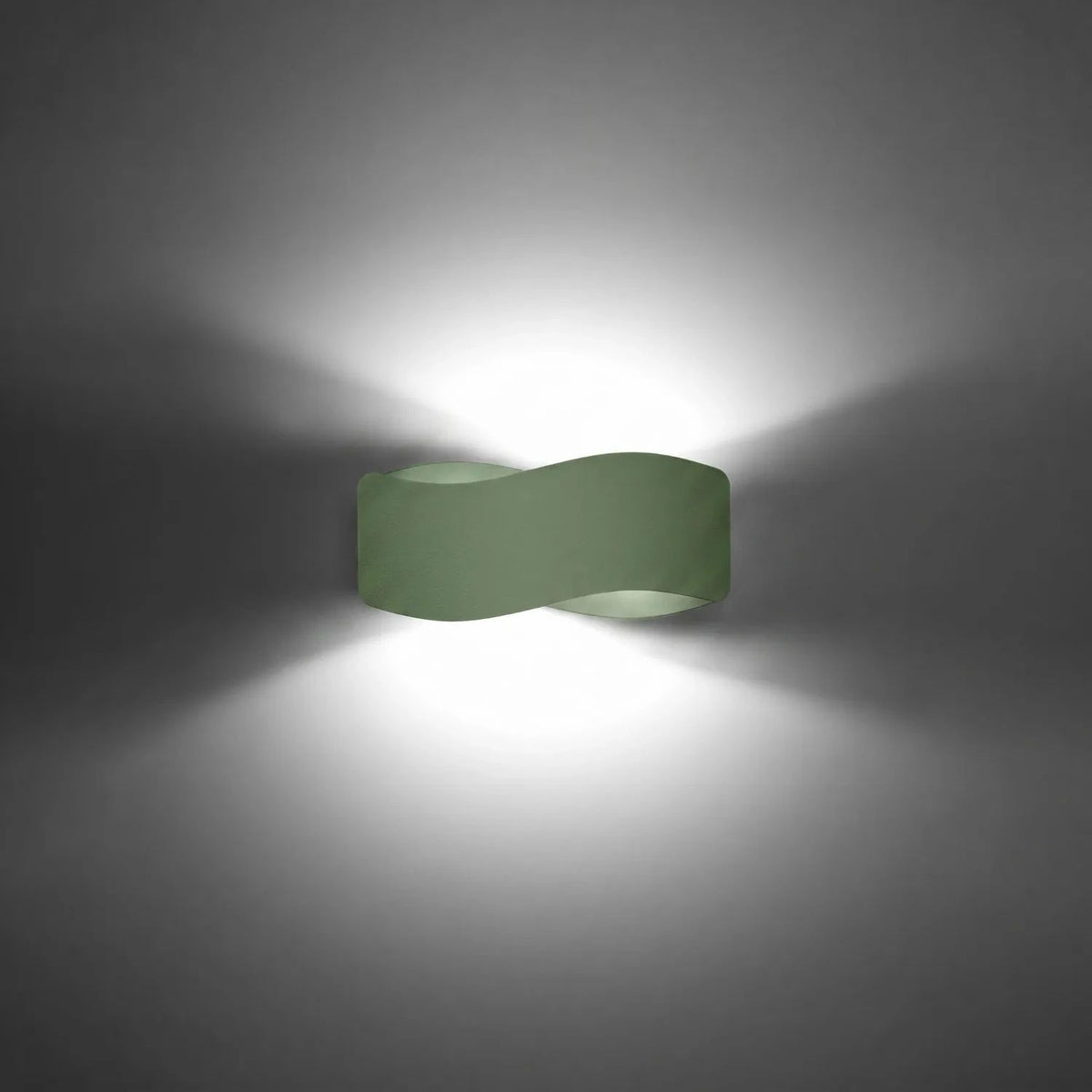 
Design Wandlampe „Tila“ 30 - Olivgrün