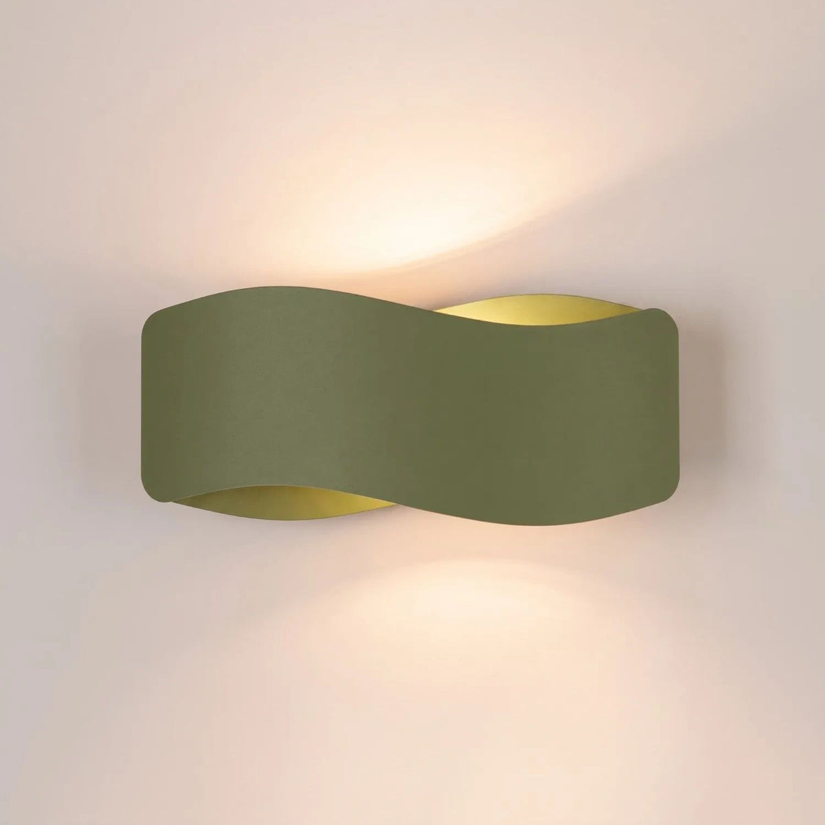 
Design Wandlampe „Tila“ 30 - Olivgrün