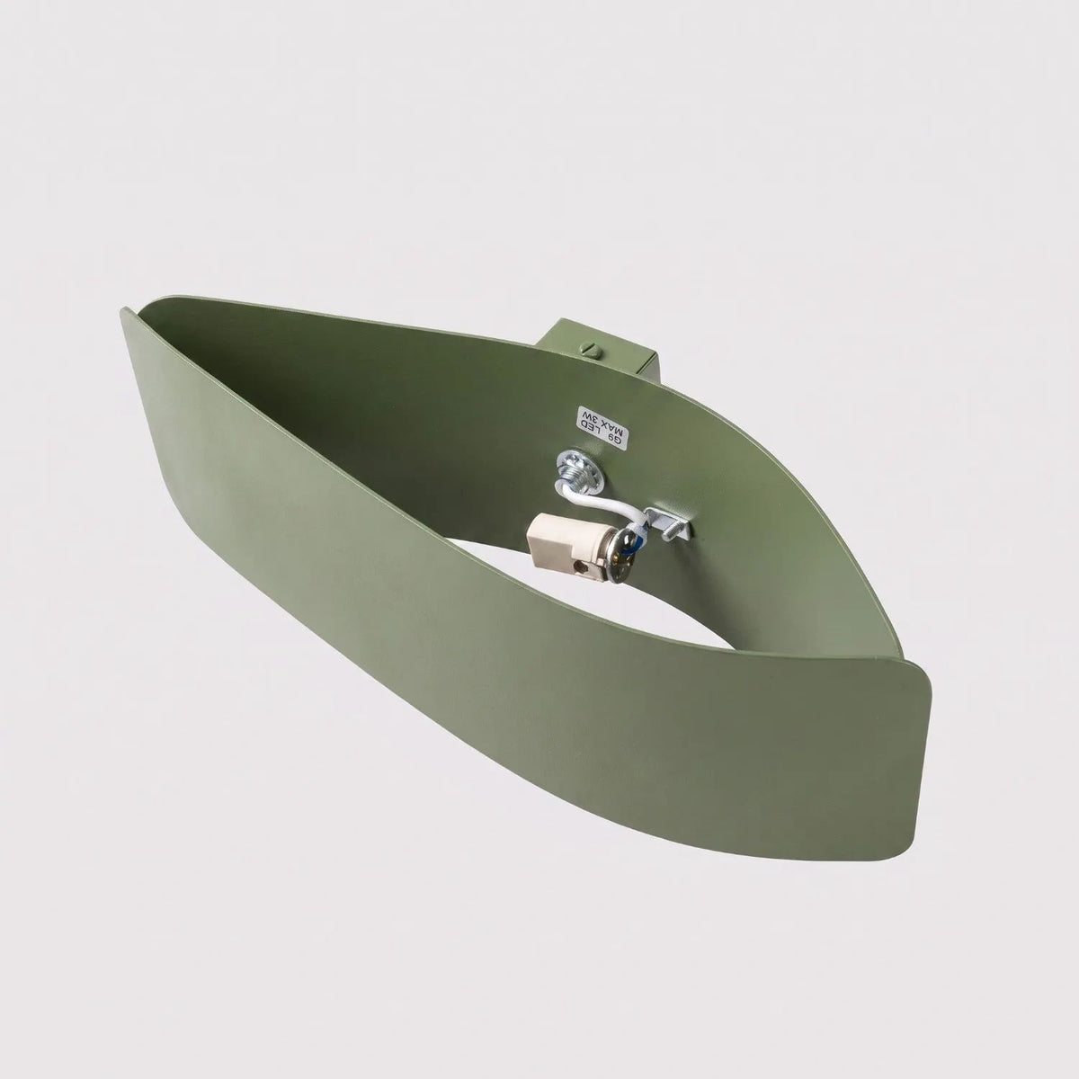 
Design Wandlampe „Tila“ 30 - Olivgrün