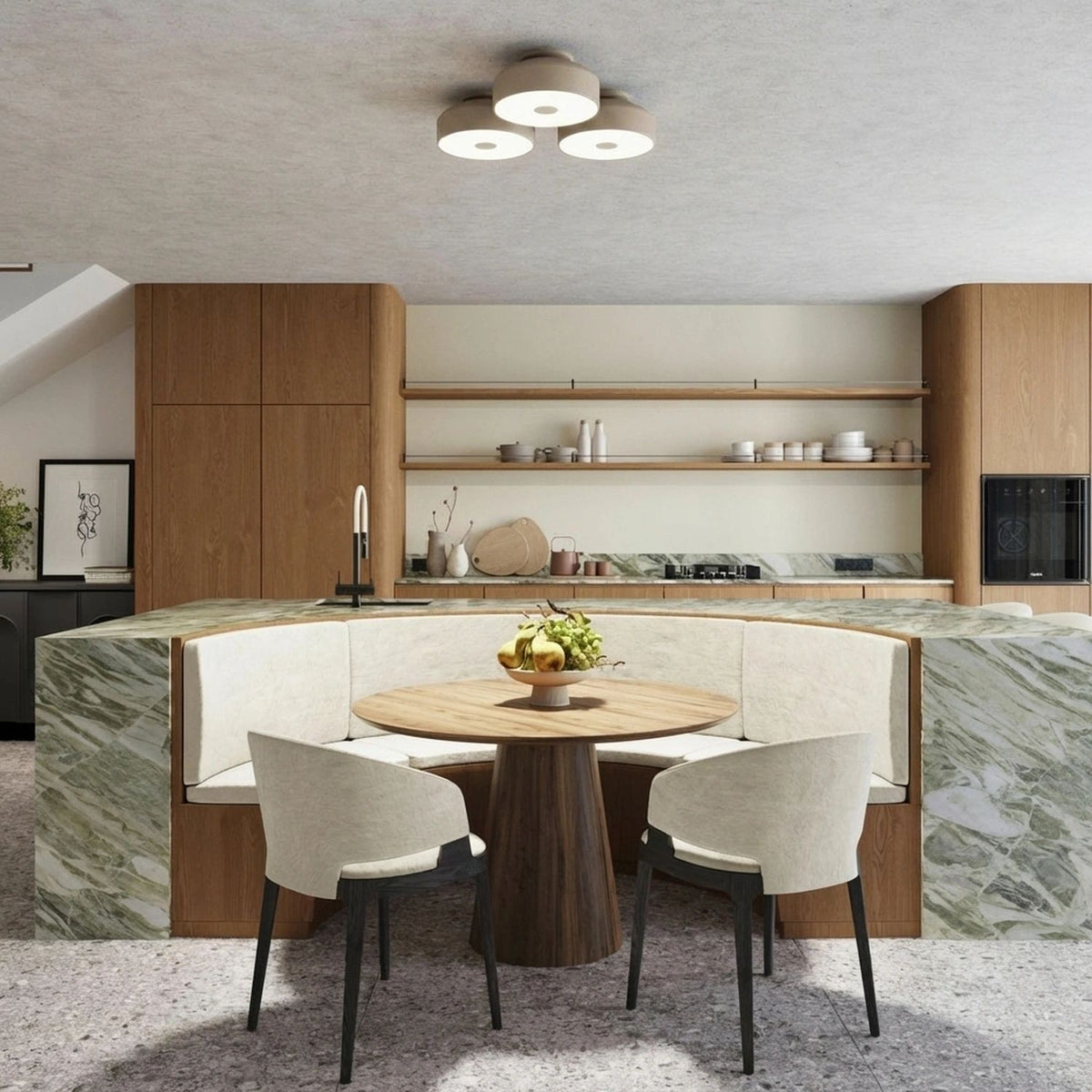 
Design Deckenlampe „Omiq“ - Taupe