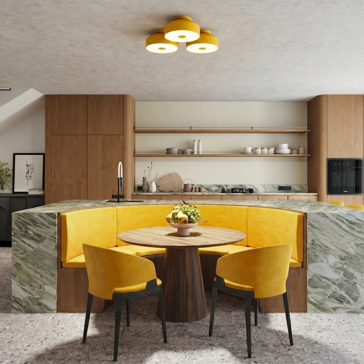 
Design Deckenlampe „Omiq“ - Gelb