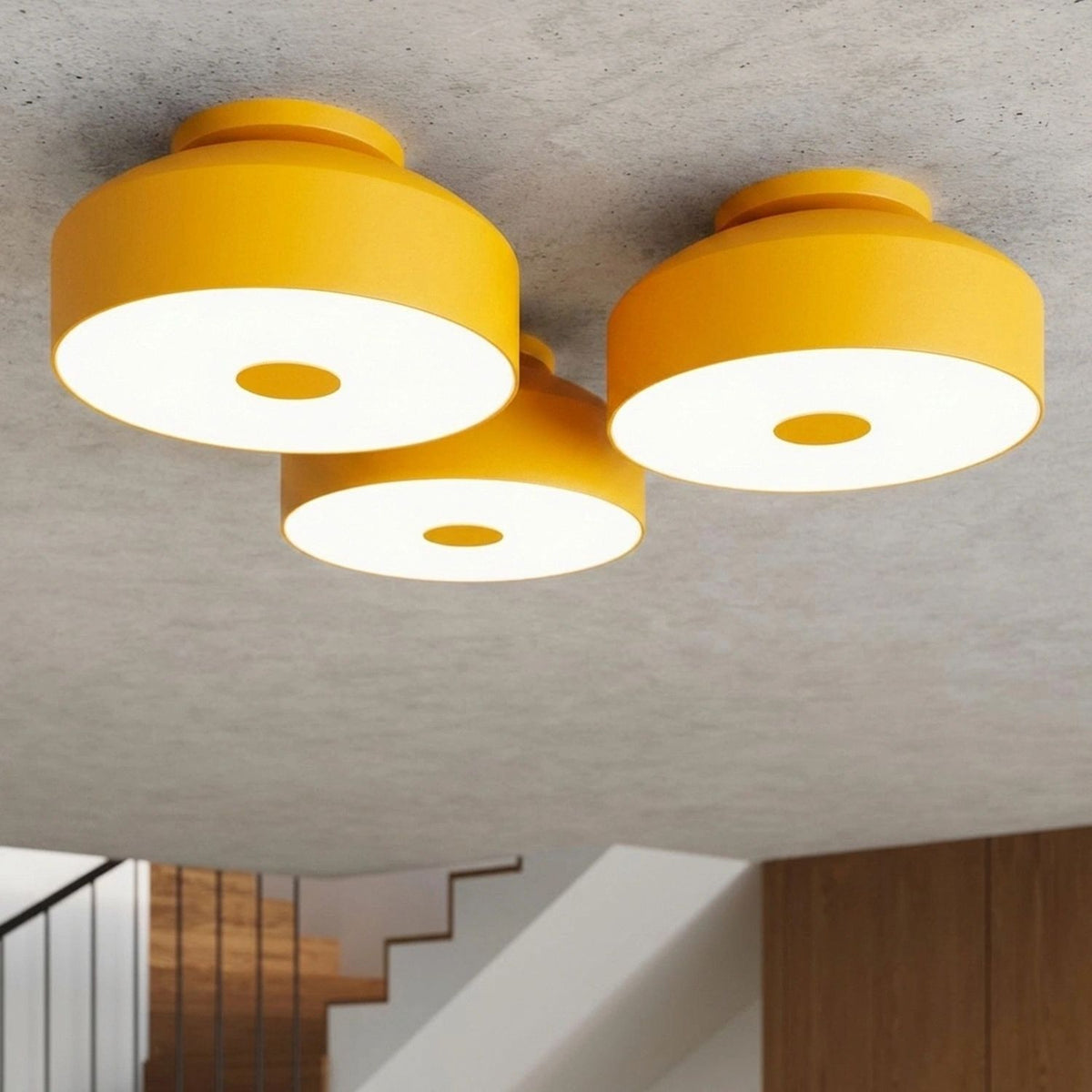 
Design Deckenlampe „Omiq“ - Gelb