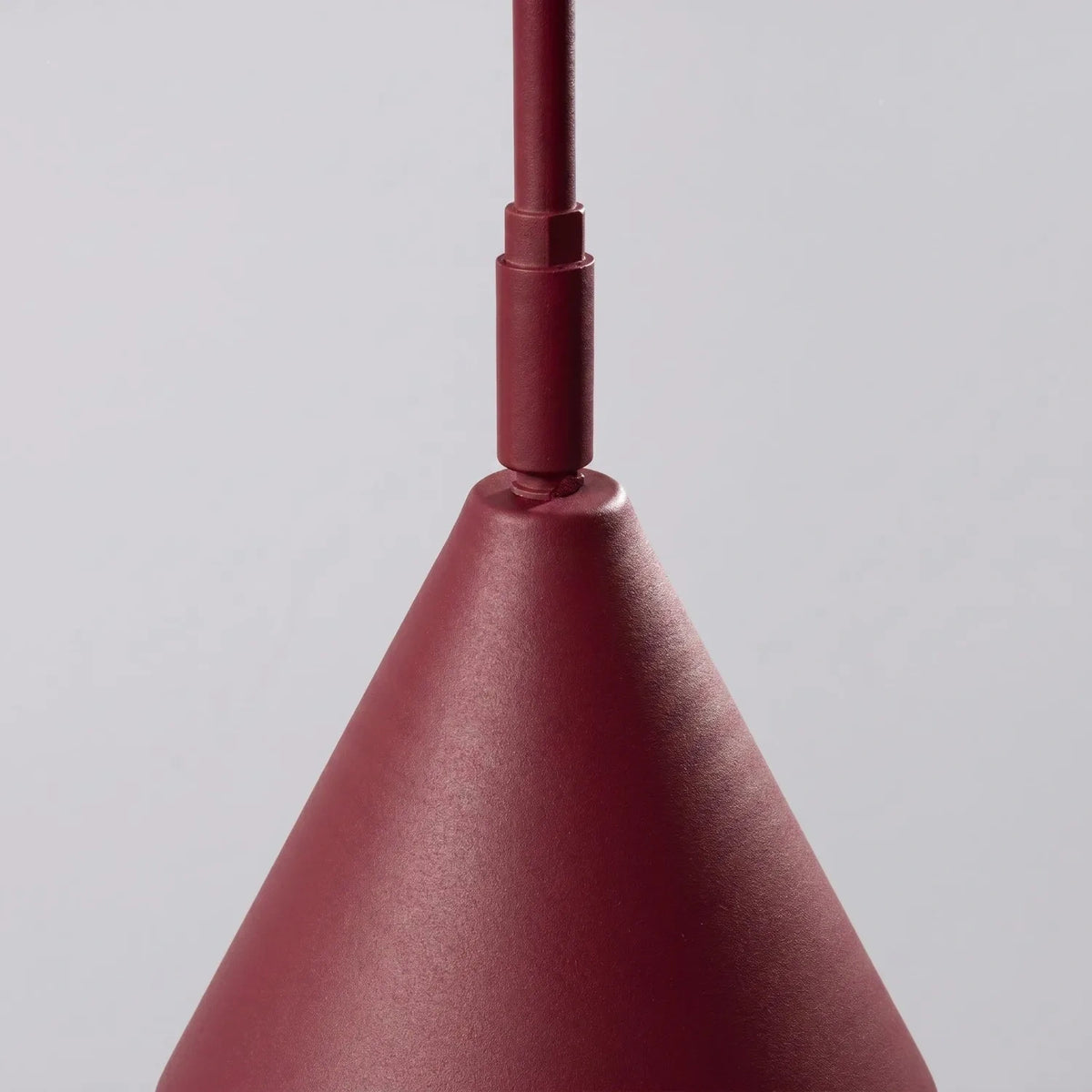 
Lampada da parete di design «Nox» - Rosso bordeaux