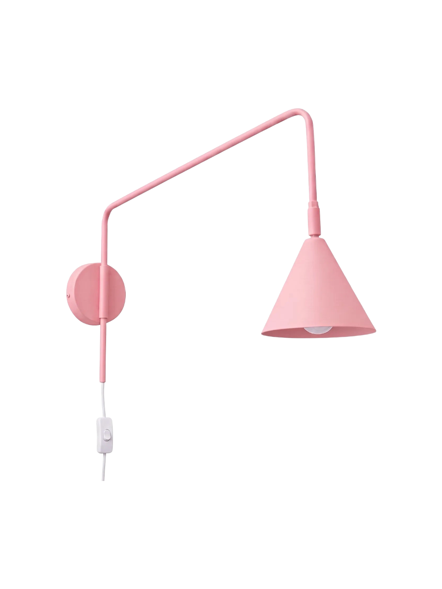 
Lampada da parete di design «Nox» - Rosso ocra