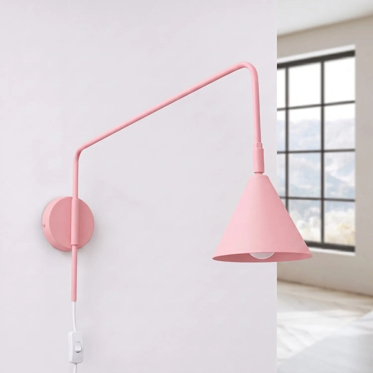 
Lampada da parete di design «Nox» - Rosa