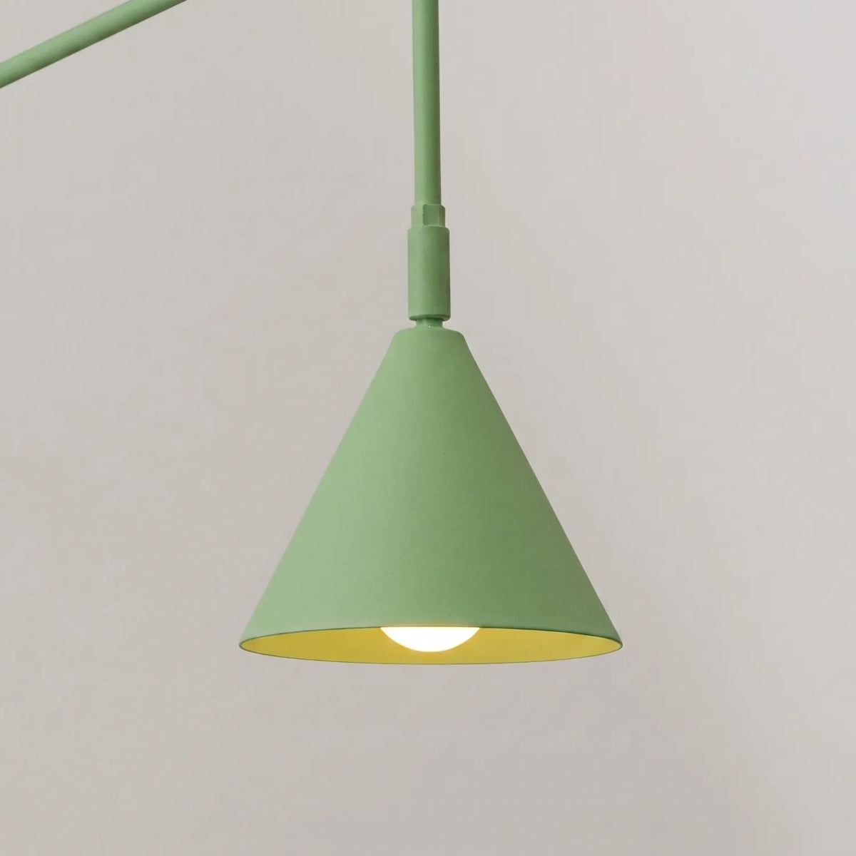 
Lampada da parete di design «Nox» - Verde salvia