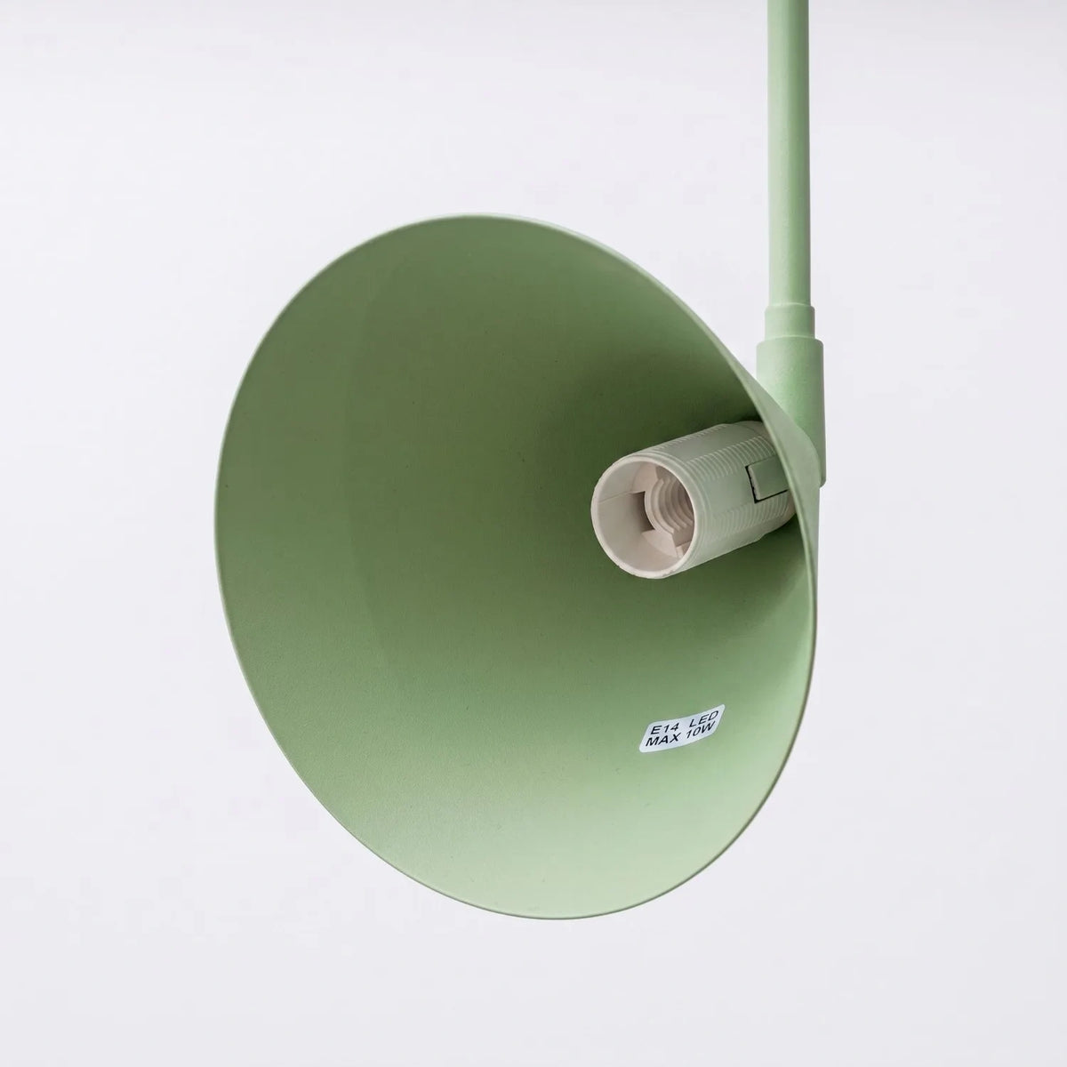 
Lampada da parete di design «Nox» - Verde salvia