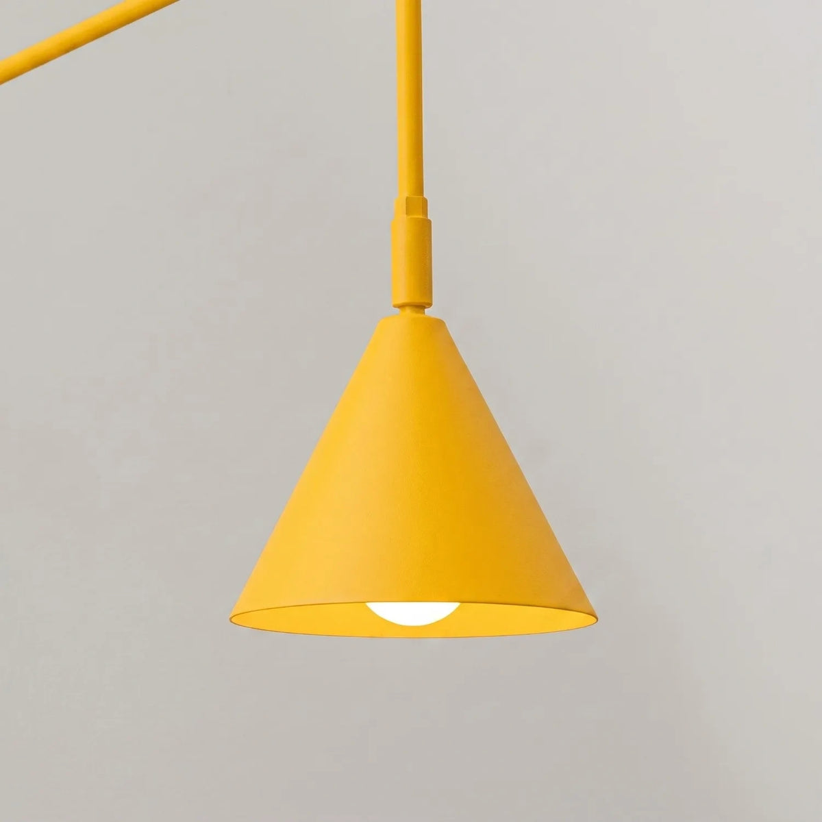 
Lampada da parete di design «Nox» - Giallo