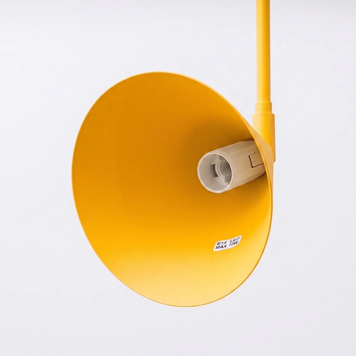
Lampada da parete di design «Nox» - Giallo
