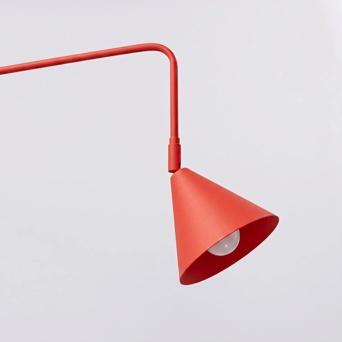 
Lampada da parete di design «Nox» - Rosso