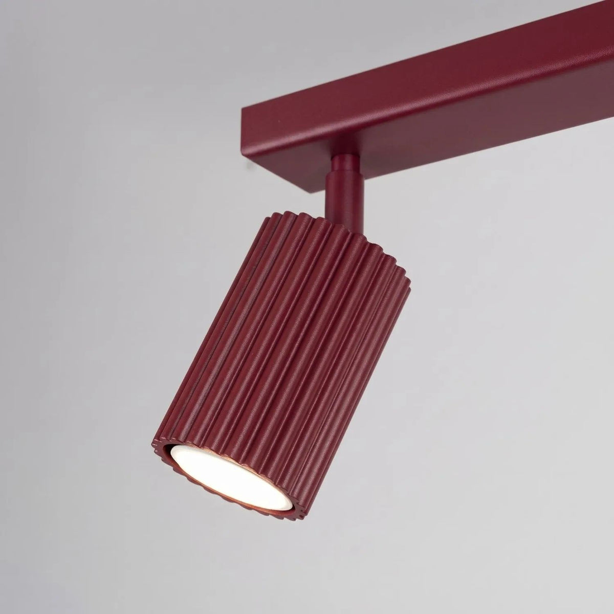 
Design Deckenlampe „Karbon“ 2-flammig - Burgundrot