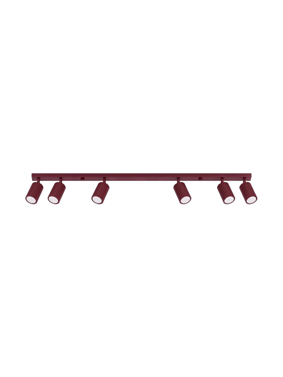 
Design Deckenlampe „Karbon“ 6-Flammig - Braun