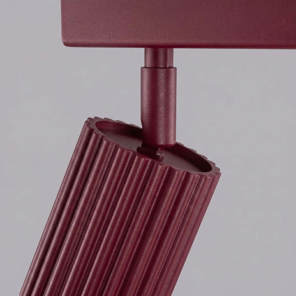 
Design Deckenlampe „Karbon“ 6-Flammig - Burgundrot