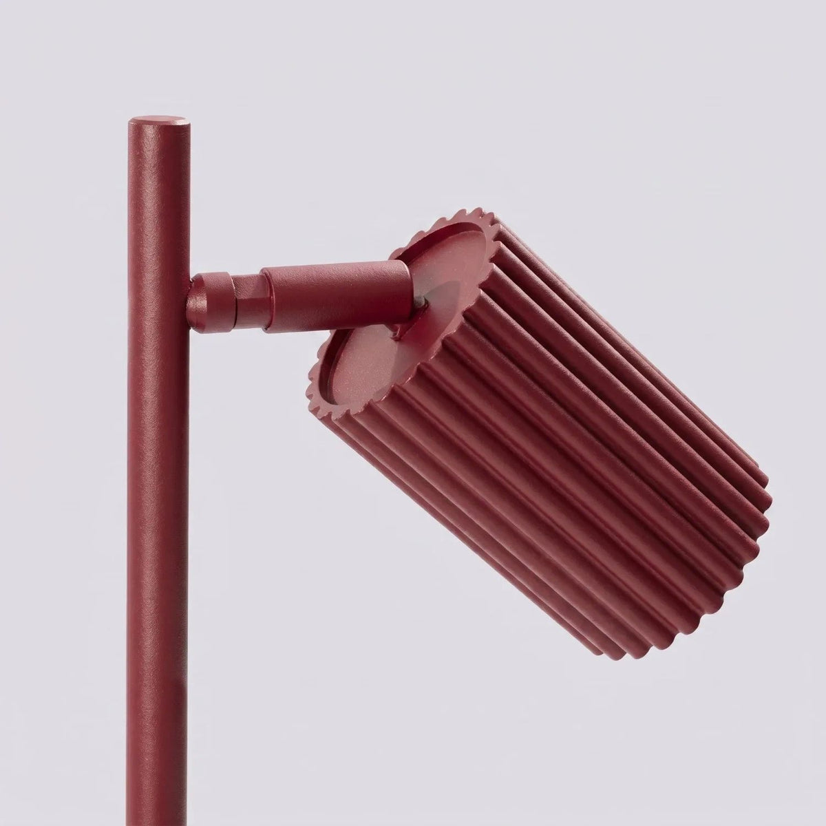 
Design Tischlampe „Karbon“ - Burgundrot