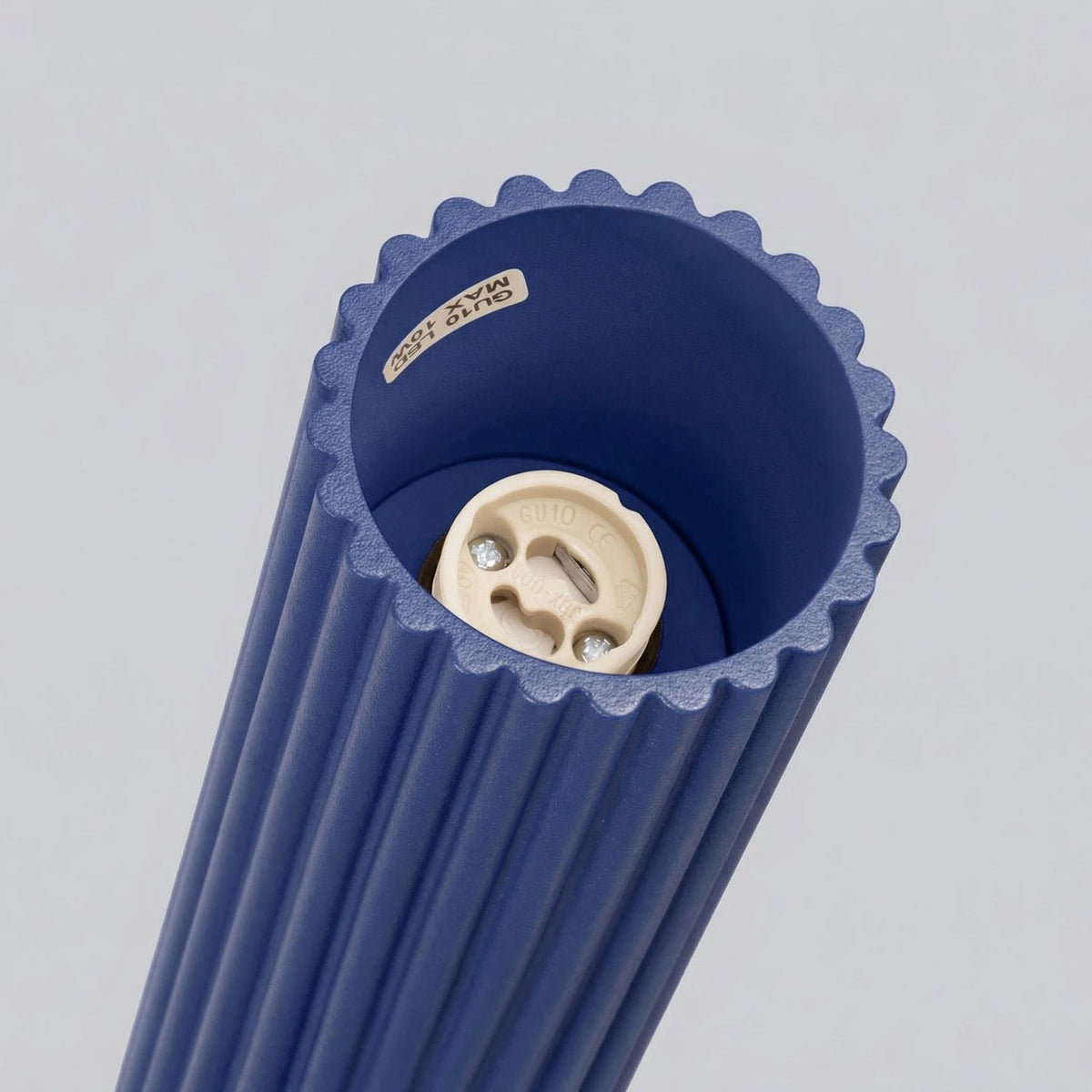 
Design Deckenlampe „Karbon“ - Ultramarine / Ø 6.5 x 10 cm