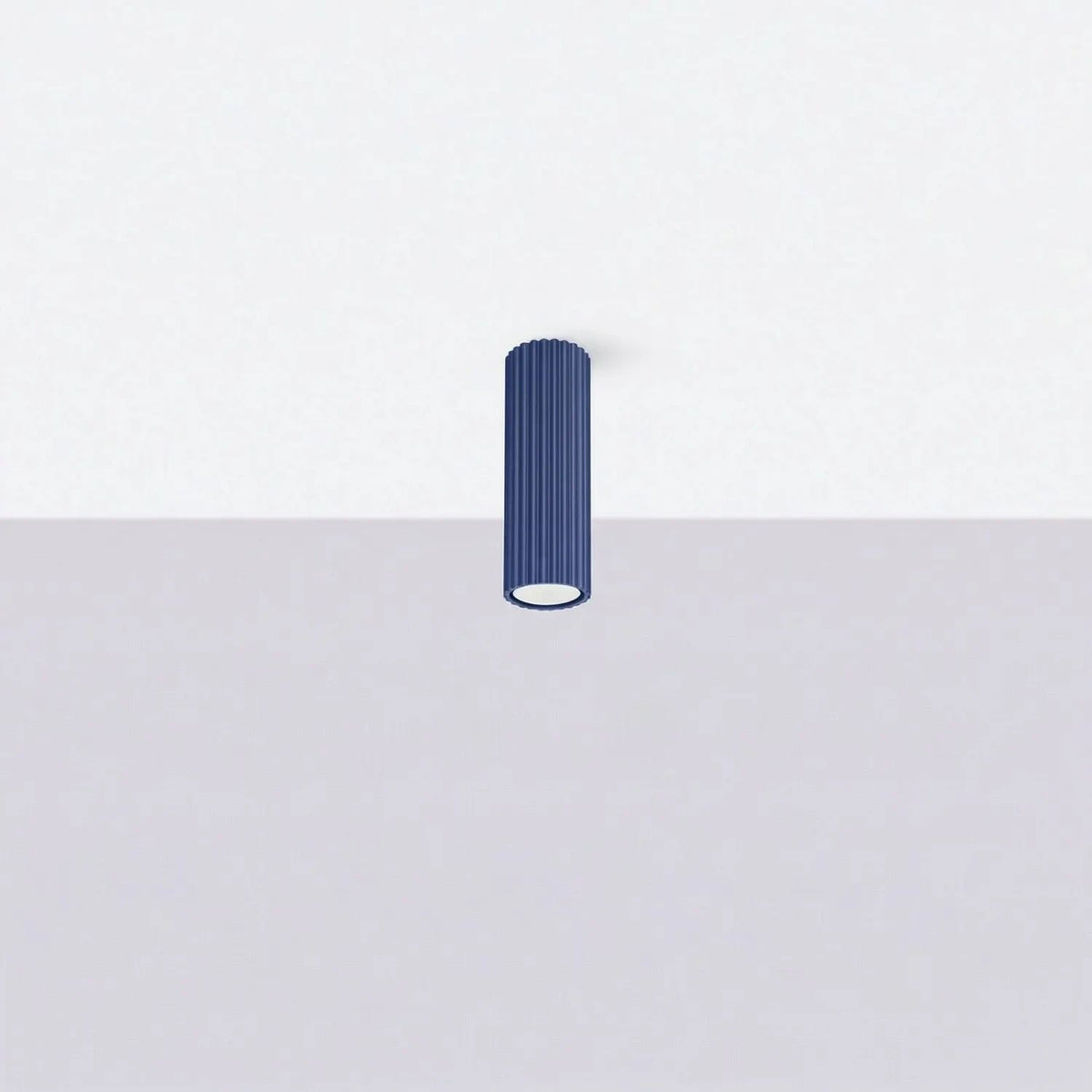
Design Deckenlampe „Karbon“ - Ultramarine / Ø 6.5 x 20 cm