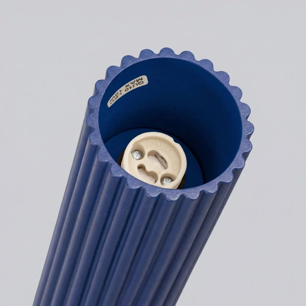 
Design Deckenlampe „Karbon“ - Ultramarine / Ø 6.5 x 20 cm