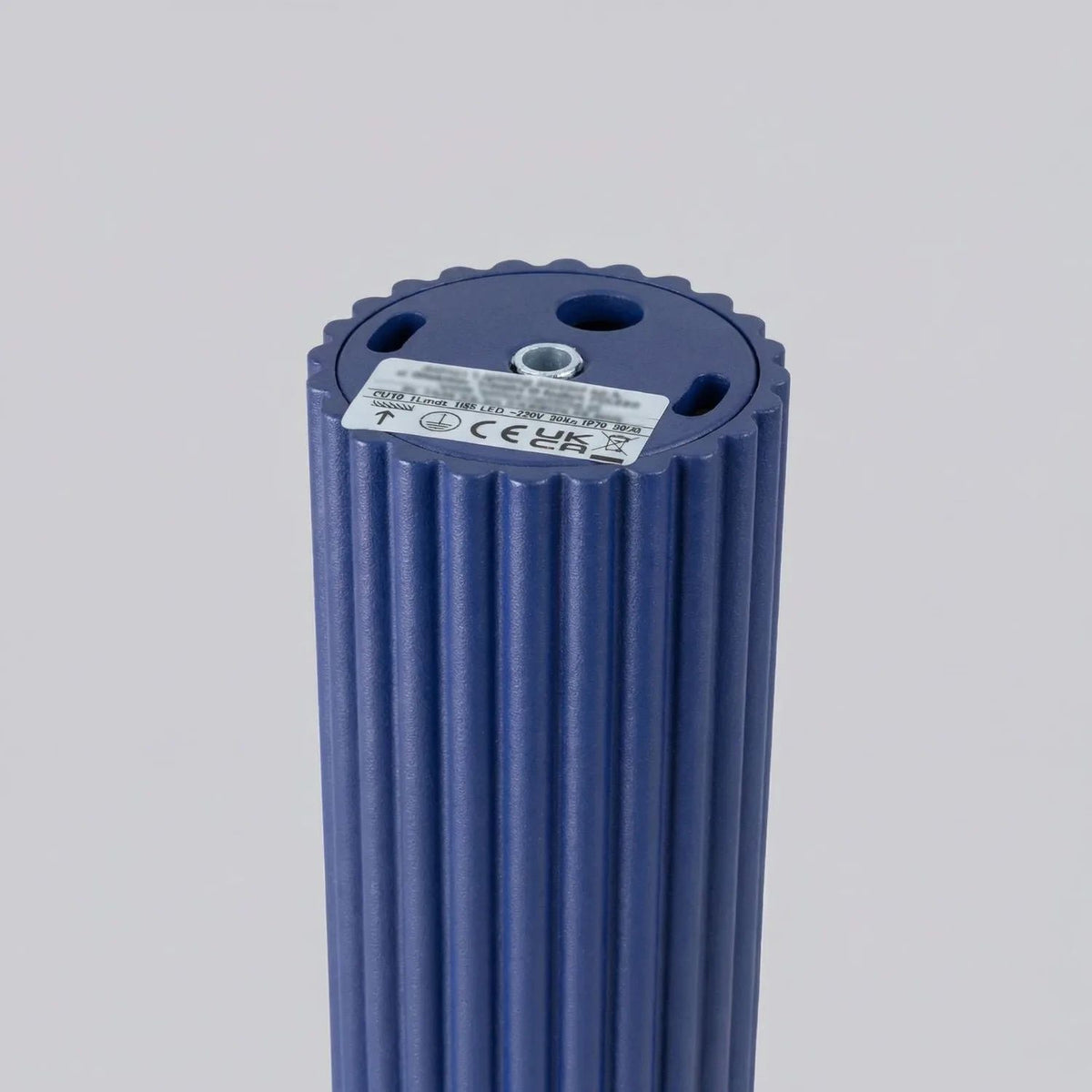
Design Deckenlampe „Karbon“ - Ultramarine / Ø 6.5 x 20 cm