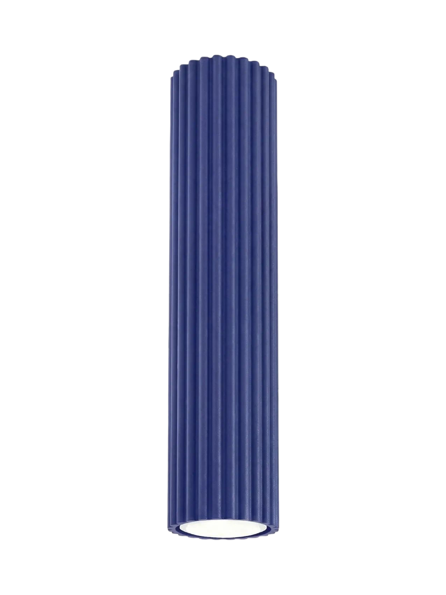 
Design Deckenlampe „Karbon“ - Ultramarine / Ø 6.5 x 30 cm