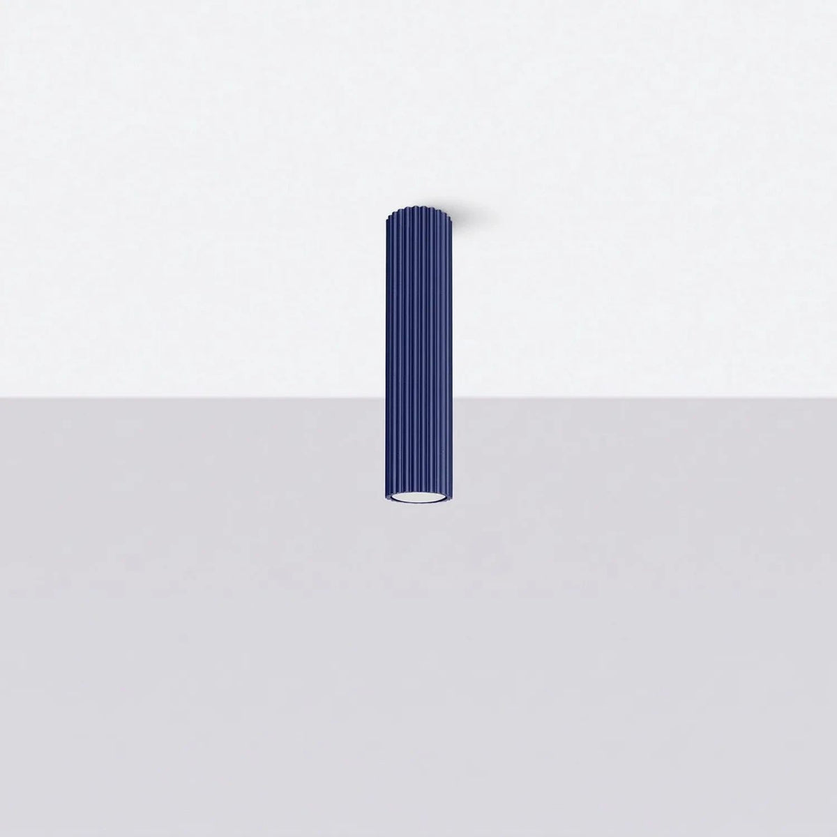 
Design Deckenlampe „Karbon“ - Ultramarine / Ø 6.5 x 30 cm