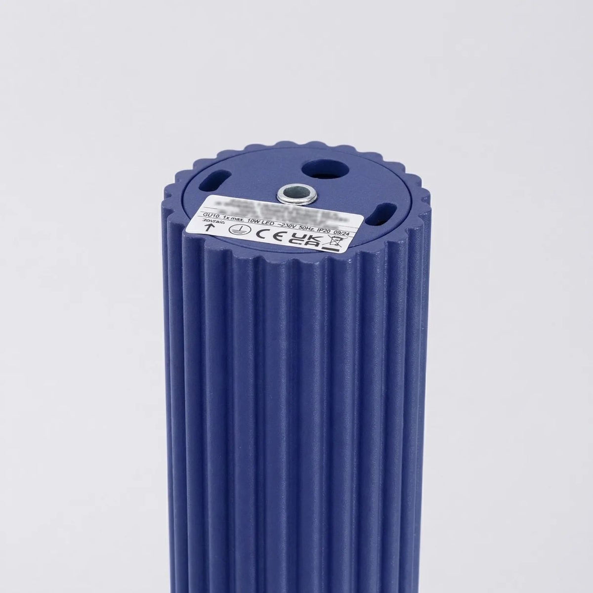 
Design Deckenlampe „Karbon“ - Ultramarine / Ø 6.5 x 30 cm